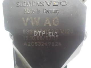 03G128063G Заслонка дроссельная электрическая Seat Ibiza 4 Арт AM40435756, вид 5