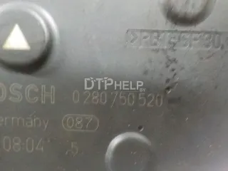 0280750520 Заслонка дроссельная электрическая Volvo XC90 1 Арт AM40693865, вид 6