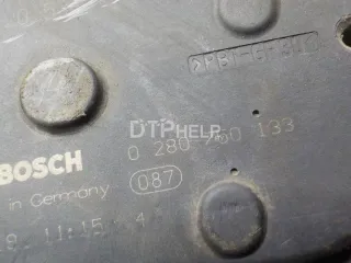 0280750133 Заслонка дроссельная электрическая Opel Astra G Арт AM40810660, вид 5
