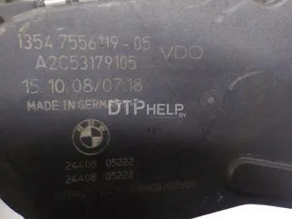 13547556119 Заслонка дроссельная электрическая BMW 3 E90/E91/E92/E93 Арт AM40813676, вид 11