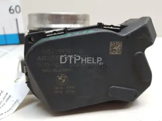 13547597871 Заслонка дроссельная электрическая BMW 5 F10/F11/GT F07 Арт AM70509476, вид 5