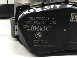 13547597871 Заслонка дроссельная электрическая BMW 5 F10/F11/GT F07 Арт AM31656374, вид 6