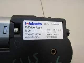 67617316536 Моторчик люка BMW 3 F30/F31/GT F34 Арт AM80870579, вид 4