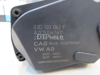 03D133062F Заслонка дроссельная электрическая Seat Ibiza 4 Арт AM81043928, вид 3