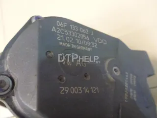 06F133062J Заслонка дроссельная электрическая Seat Altea Арт AM100357268, вид 5