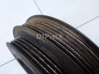 1731716 Шкив коленвала Citroen Jumper 2 Арт AM100550974, вид 4