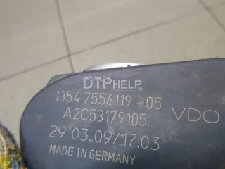 13547556119 Заслонка дроссельная электрическая BMW 3 E90/E91/E92/E93 Арт AM12968908, вид 7