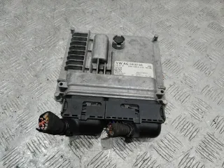 04B907445 Блок управления двигателем Volkswagen Polo 5 Арт 104007
