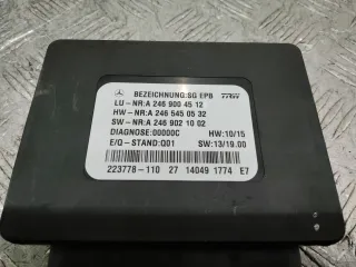 A2469004512 Блок ручника (стояночного тормоза) Mercedes A W176 Арт 94585, вид 2