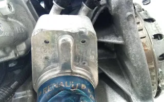 213058711R Теплообменник масляного фильтра Renault Twingo 3 Арт 2_50351, вид 3