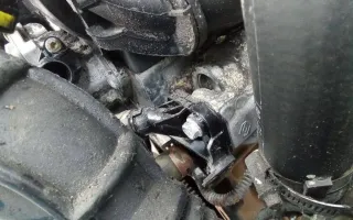  Фланец (тройник) системы охлаждения Renault Clio 2 Арт 2_43267, вид 1