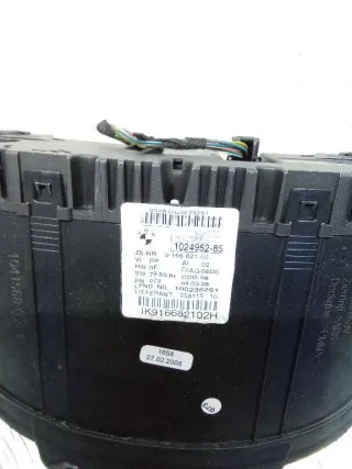 9166821-02 Щиток приборов (приборная панель) BMW 1 E81/E82/E87/E88 Арт 2_26209, вид 3