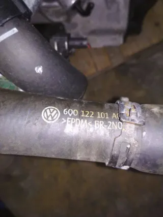 6Q0122101AQ Патрубок (трубопровод, шланг) Volkswagen Fox Арт 2_19267, вид 2