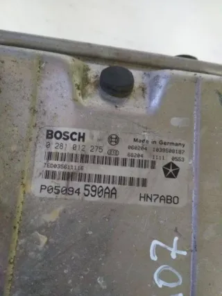 0281012275 Блок управления двигателем Chrysler Voyager 4 Арт 2_17535, вид 2