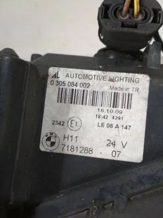 0305084002,1305236323 фара противотуманная правая BMW 1 E81/E82/E87/E88 Арт 2_17205, вид 3