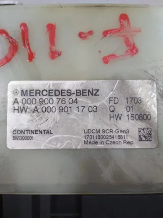 A0009007604 Блок управления AdBlue Mercedes E W213 Арт 2_16916, вид 2