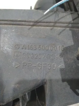 A1635000016 Корпус воздушного фильтра Mercedes ML W163 Арт 2_16804, вид 6