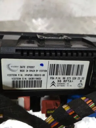 96573328ZD Блок управления печки/климат-контроля Citroen C6 Арт 2_16631, вид 3