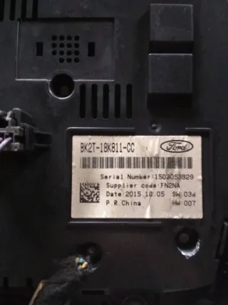 BK2T18K811CC Панель управления магнитолой Ford Transit 4 Арт 2_10271, вид 3