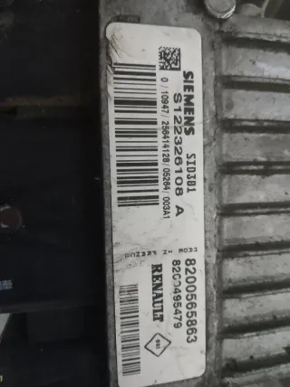 8200565863 Блок управления двигателем Renault Megane 3 Арт 2_8366, вид 2