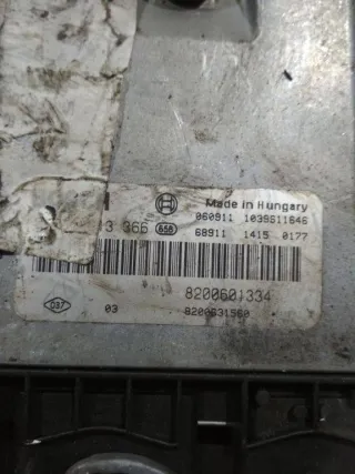 8200601334 Блок управления двигателем Renault Scenic 2 Арт 2_8051, вид 2