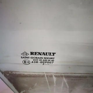 8200427625 Стекло двери передней правой Renault Clio 3 Арт 2_1346, вид 2