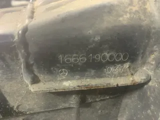 A1666190000 Усилитель бампера заднего Mercedes ML/GLE W166 Арт 26-5-11, вид 7