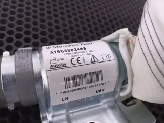 A1668602400 Подушка безопасности боковая (шторка) левая Mercedes ML/GLE W166 Арт 56-16, вид 4