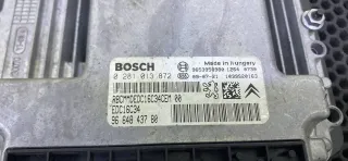 0281013872 Блок управления двигателем Citroen C4 1 Арт 37-117, вид 3