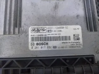 AV2112A650GC,0281017831 Блок управления двигателем Ford Fiesta 6 Арт 37-85, вид 6