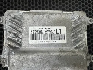 96983177 Блок управления двигателем Chevrolet Aveo T200 Арт 3_4229, вид 2
