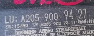 A2059009427 Блок AirBag Mercedes C W205 Арт e9529621, вид 2