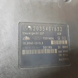A0044310512Q02 A2035451632 Блок ABS Mercedes C W203 Арт e10616690, вид 5