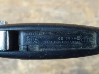 4F0909135D 4F0910132D 4F0837220R 2004-2011 Замок зажигания Audi A6 C6 (S6,RS6) Арт e10622186, вид 4