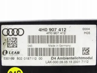 4H0907412 Блок управления светом Audi A8 D4 (S8) Арт e10622698, вид 4