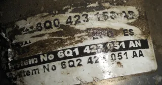 6Q0423156AB 6Q1423051AN 6Q2423051AA Насос гидроусилителя руля Volkswagen Polo 4 Арт e10626736, вид 4