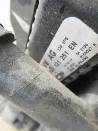 5Q0121251GG Радиатор основной Audi A3 8V Арт AL11985509708, вид 3