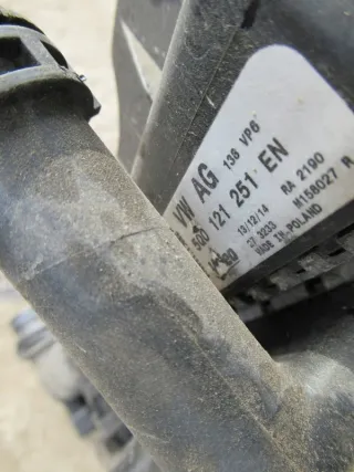 5Q0121251GG Радиатор основной Audi A3 8V Арт AL11985509708, вид 5