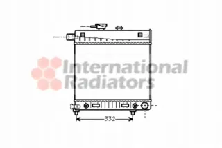 30002150,VAN,BOX Радиатор основной Mercedes E W210 Арт AL12375729074, вид 1
