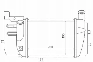 NRF30346,RS2 Интеркулер Toyota Yaris 2 Арт AL12563149900, вид 2