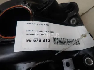 036129709HF Коллектор впускной Volkswagen Polo 4 Арт AM95576610, вид 13
