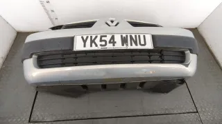 7701474484 Бампер передний серебристый Renault Megane 2 Арт 20412447, вид 1