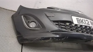 1400869,1400872,95508031,13344501 Бампер передний черный Opel Corsa D Арт 20412899, вид 4