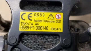 GJE857L90B02 Ремень безопасности передний левый Mazda 6 3 Арт 20408407, вид 2