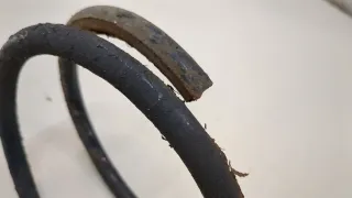 MR210763 Пружина подвески задняя Mitsubishi Pajero Sport 1 restailing Арт 20411986, вид 2