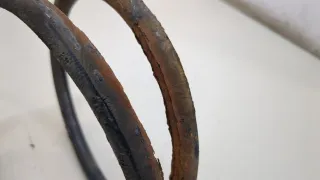 MR210763 Пружина подвески задняя Mitsubishi Pajero Sport 1 restailing Арт 20411989, вид 2