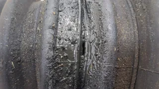 39100EB300 Полуось передняя левая (приводной вал, шрус) Nissan Navara D40 Арт 20317497, вид 4