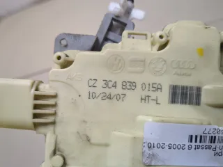 3C4839015A Замок двери задней левой Volkswagen Passat B6 Арт 20350277, вид 3