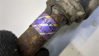 434200T010 Полуось передняя левая (приводной вал, шрус) Toyota Venza 1 Арт 8811947, вид 4
