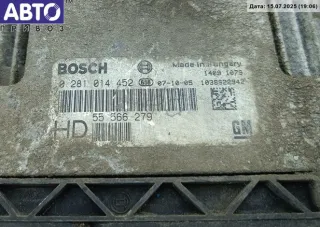 0281014452 Блок управления двигателем (ДВС) Opel Zafira B Арт 54811855, вид 2